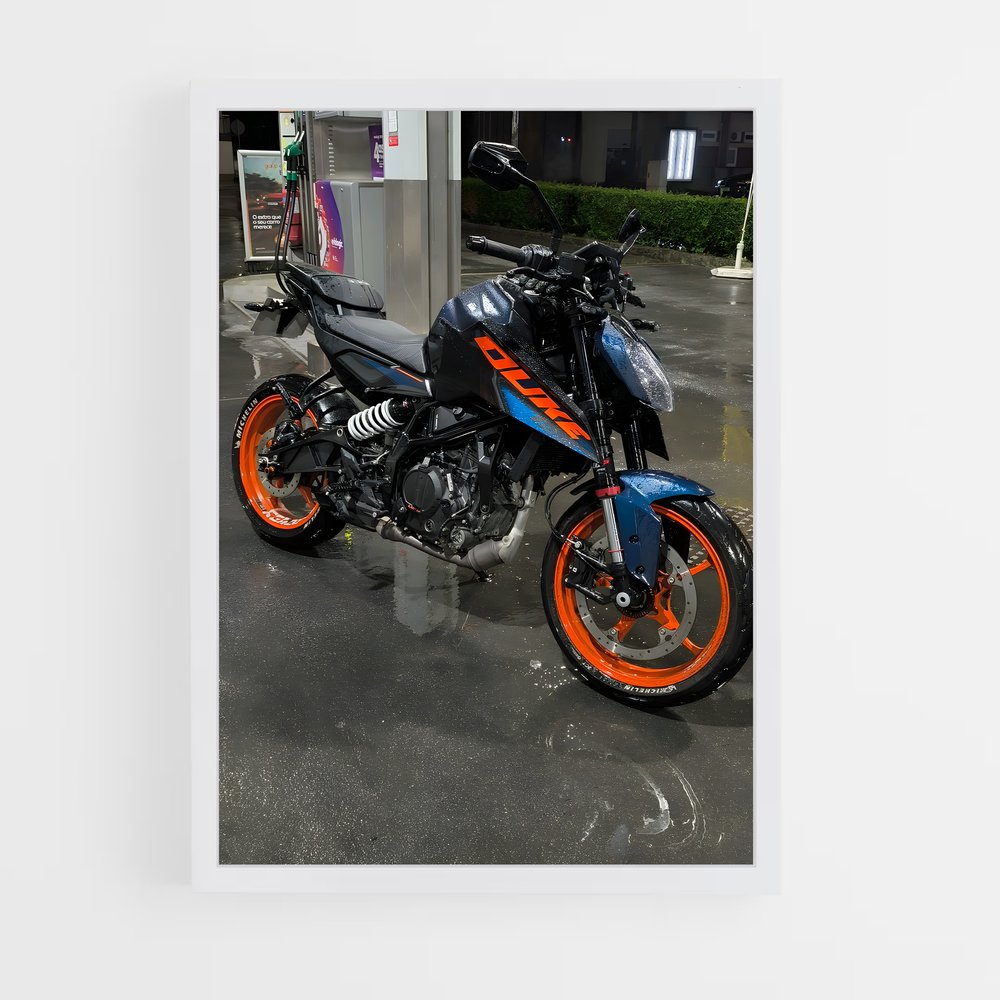 Poster Majestueux Duke – affiche KTM Moto (vue 3)